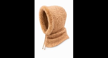 HS Luxe Balaclava Dames - Premium Faux Fur - Extra Warm - Camel