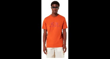 Oakley Apparel O Bark 2.0 T-shirt Met Korte Mouwen Oranje S Man