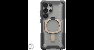 UAG Plasma XTE Hoesje Geschikt voor Samsung Galaxy S25 Ultra - Compatibel met MagSafe / Qi2 - Back Cover met Standaard - Ash/Titanium