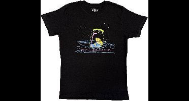 Disney - Alice in Wonderland Alice's Curious Adventure Heren Tshirt - XL - Zwart