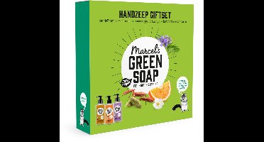 Marcel's Green Soap Geschenkset - Handzeep - 3 stuks