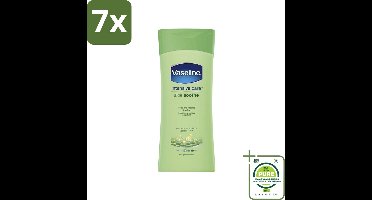 7 x Vaseline - Aloe Soothe - Bodylotion - Verfrissend - 400 ml - Grootverpakking - Vaseline Aloe Soothe - Bodylotion - Hydraterende Bodylotion - Aloë Vera - Gevoelige Huid