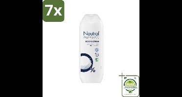 7 x Neutral - Bodylotion - Gevoelige Huid - 0% Kleurstof & Parfum - 250 ml - Grootverpakking - Lichaamslotion - Gevoelige Huid - Hypoallergeen - Parfumvrij - Kleurstoffen