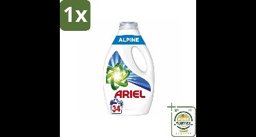 1 x Ariel – Vloeibaar Wasmiddel – Alpine – 1530 ml – 34 wasbeurten- Koffiezetapparaat - Koffiezetapparaat - Koffiezetapparaat