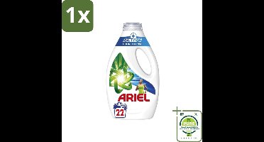 1 x Ariel – Vloeibaar Wasmiddel – Active Odor Defense – 990 ml – 22 wasbeurten - Geurverwijdering Was - Sportkleding Wasmiddel - Vloeibaar Wasmiddel - Geurbestrijding - Wasmiddel Voor Activiteit
