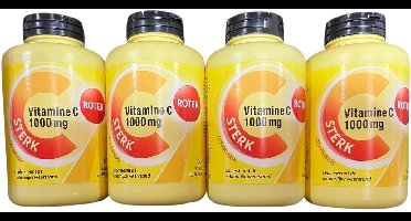 Roter Vitamine C 1000 mg Sterk Citroen - 4 x 50 kauwtabletten - Voordeelverpakking