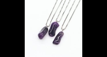 Gemstone ketting Amethist