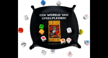 999 Games - dobbelbakje zwart