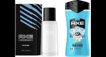 AXE Ice Chill 3-in-1 Douchegel 250 ml - Aftershave 100 ml