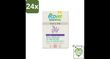 Ecover - Waspoeder Essential - Universal - 1,2 kg - Voordeelverpakking - 24 stuks - Waspoeder - Wasmiddel