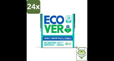 Ecover - Waspods - Universeel - Geconcentreerde formule - 34 wasbeurten - Voordeelverpakking - 24 stuks - Wascapsules - Wasmiddelen
