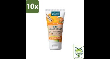 10 x Kneipp - Eeltcrème - Calendula - 25 % ureum - Voor zachte & soepele voeten - 50 ml - Grootverpakking - Eeltcrème - Eelt - Ruwe Voeten - Gebarsten Hielen - Voetzorg