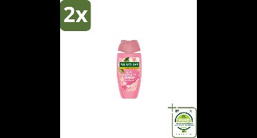 Palmolive – Douchescrub – Thermal Cherry Blossom – 250 ml - Voordeelverpakking - 2 stuks - Douchegel - Body scrub