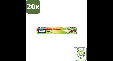 20 x Toppits – Vershoudfolie – 32,5 cm × 20 m - Grootverpakking - Vershoudfolie - Eetvoedingsbehoud - Geurverspreiding - Smaakbehoud - Easy Cut