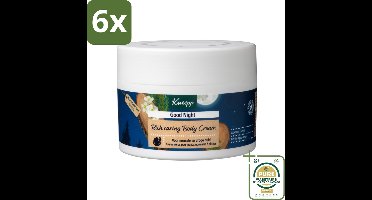 Kneipp - Body crème - Good Night - Alpenden & Amyris - 200 ml - Voordeelverpakking - 6 stuks - Slaap - Ontspannen