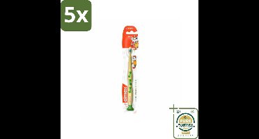 5 x Elmex - Tandenborstel - Leertandenborstel Zacht (0-3 jaar) - Peuterverzorging - 1 tandenborstel - Grootverpakking - Leertandenborstel - Tandenborstel Voor Kinderen - Tandenborstel 0-3 Jaar - Tandenborstel Voor Melkgebit - Zachte Tandenborstel