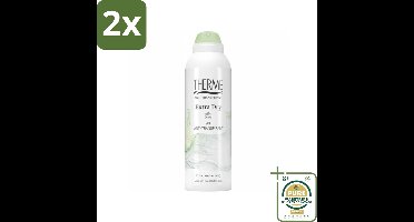 Therme - Extra Dry Zen White Lotus Spray - Anti-transpirant - Beschermend - 125ml - Voordeelverpakking - 2 stuks - Deodorant spray - Droge oksels