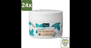 Kneipp - Body crème - Goodbye Stress - Watermunt & Rozemarijn - 200 ml - Voordeelverpakking - 24 stuks - Ontspannende crème - Hydraterende crème