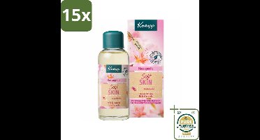 15 x Kneipp - Massageolie - Soft Skin - Amandelbloesem - Voor zachte & soepele huid - 100 ml - Grootverpakking - Massageolie - Zachte Huid - Amandelolie - Soepele Huid - Droge Huid