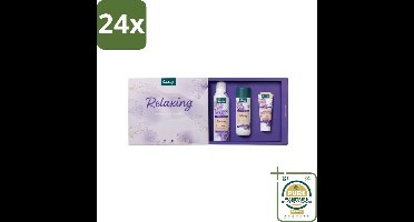 Kneipp – Relaxing – Luxe Geschenkset – Lavendel - Voordeelverpakking - 24 stuks - Geschenkset - Douchegel