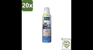 20 x Kneipp - Douche schuim - Me‑Time - Patchouli & Sandelhout - 200 ml - Grootverpakking - Douche Foam - Patchouli En Sandelhout - Me-time - Rustgevend Schuim - Huidverzorging