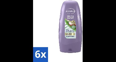 Andrélon - Mild & Zacht - Conditioner - 250 ml - Voordeelverpakking - 6 stuks