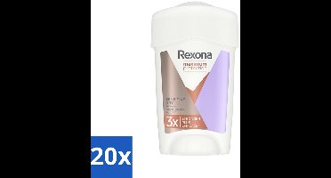 Rexona Women - Deodorant Stick - Maximum Protection Sensitive Dry - Extra Bescherming - 45 ml - Bulkverpakking - 20 stuks