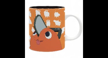 Chainsaw Man Pochita Kop meerkleurig Keramiek Unisex - Anime, TV-series