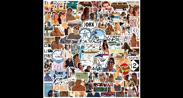 100 Waterdichte Graffiti Stickers voor Laptop, Scooter en Fles - Kinderen & Tieners