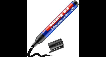 Decoratie Brilliant papiermarker Edding 33-01 zwart
