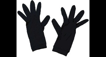 Cocoon Silk Liners Handschoenen Zwart M Man,Vrouw