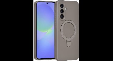 TUNIQ telefoonhoesje voor Samsung Galaxy A36 - MagSafe met ringstand - Titaniumgrijs