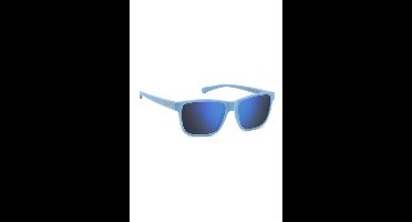 Polaroid Kids PLD 8067/S - VGL/5X Mat Azuurblauw