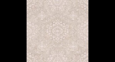 IXXI Soft Vintage Mandala, Bloomery Decor - 80 x 80 cm - Gratis ophangtool - Grote wanddecoratie en posters - Vintage, Ornamenteel Ontwerp