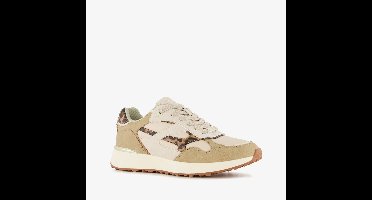 XX by Mexx dames sneakers met luipaardprint beige - Maat 40 - Uitneembare zool