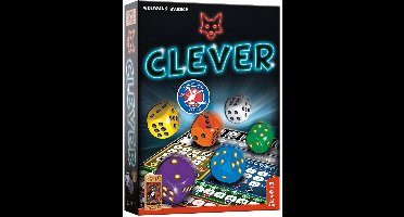 999 Games - Clever - Dobbelspel - Creëer kettingreacties door de juiste keuzes te maken - Gezelschapsspel - Familiespel - Strategiespel - Klein cadeautje
