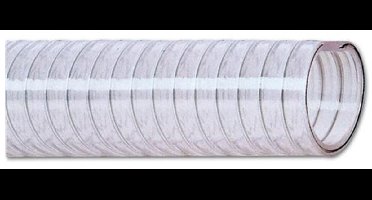 Hoolex 50 meter transparant Slang met stalen Inlage Ø25xØ33mm