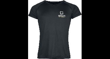 Metality Herren Sports-T Heren T-shirt - zwart - XXL