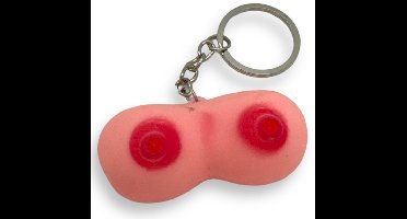 Grappige Sleutelhanger – Borsten Design | Zacht & Speels | Perfect als Foute Gadget