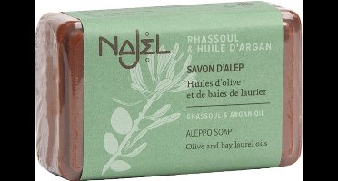Najel Aleppo arganoliezeep met lava-aarde - 100 g