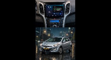 ADIVOX 9 inch T2 geschikt voor Hyundai i30 2012-2017 Android 15 CarPlay/Auto/Wifi/RDS/DSP/5G/NAV//DAB+