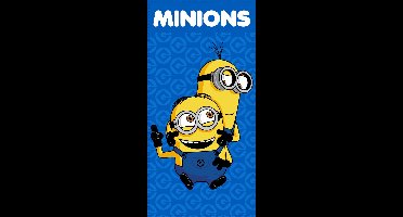Minions Badlaken - Strandlaken - Handdoek - 70x140 cm - Snel drogend - Zacht- Microvezel- Polyester