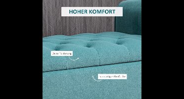 Gestoffeerde Bank Met Opbergruimte – Opbergbank – Zitbank – Halbank – Schoenenbank – Fluweel Groen – 126 x 48,5 x 47 cm – Draagvermogen 120 kg