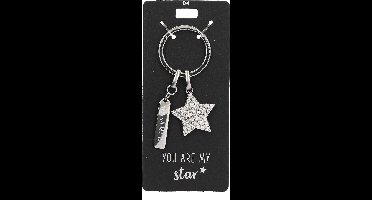 Depesche - Glamour sleutelhanger - mot. 004 - You are my star
