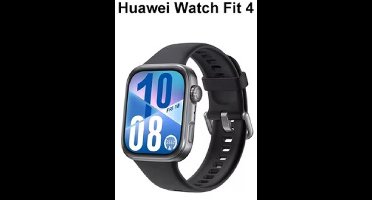 2025/2026 Originele HUAWEI Watch Fit 4 - Smartwatch 1,82-inch - AMOLED-display - Fitness Tracker tot 10 dagen batterijduur - Wit