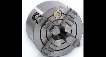 HBM Onafhankelijke 4 Klauwplaat 100 mm