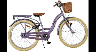 Volare Blossom Kinderfiets - Meisjes - 24 inch - Paars - Twee handremmen