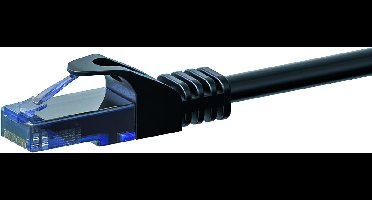 Danicom UTP CAT6a patchkabel - 30 meter zwart - 100% koper - netwerkkabel - internetkabel - UTP kabel - RJ45 - 10000 mbit/s