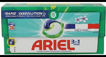 Ariel 3in1 Pods Rose du Matin – 28 Wasbeurten – Wasmiddel Capsules