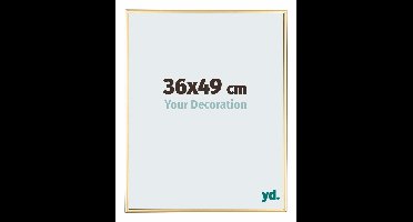 Your Decoration - Puzzellijst 36x49 cm - Goud - Puzzellijst 500-1000 stukjes - Aluminium Fotolijst - Kent